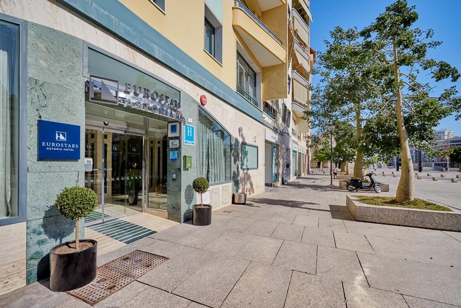Eurostars Astoria Hotell Málaga Exteriör bild