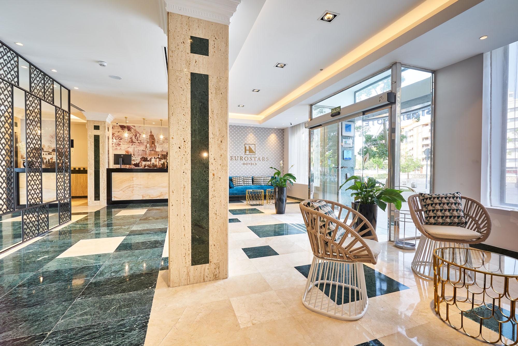 Eurostars Astoria Hotell Málaga Exteriör bild
