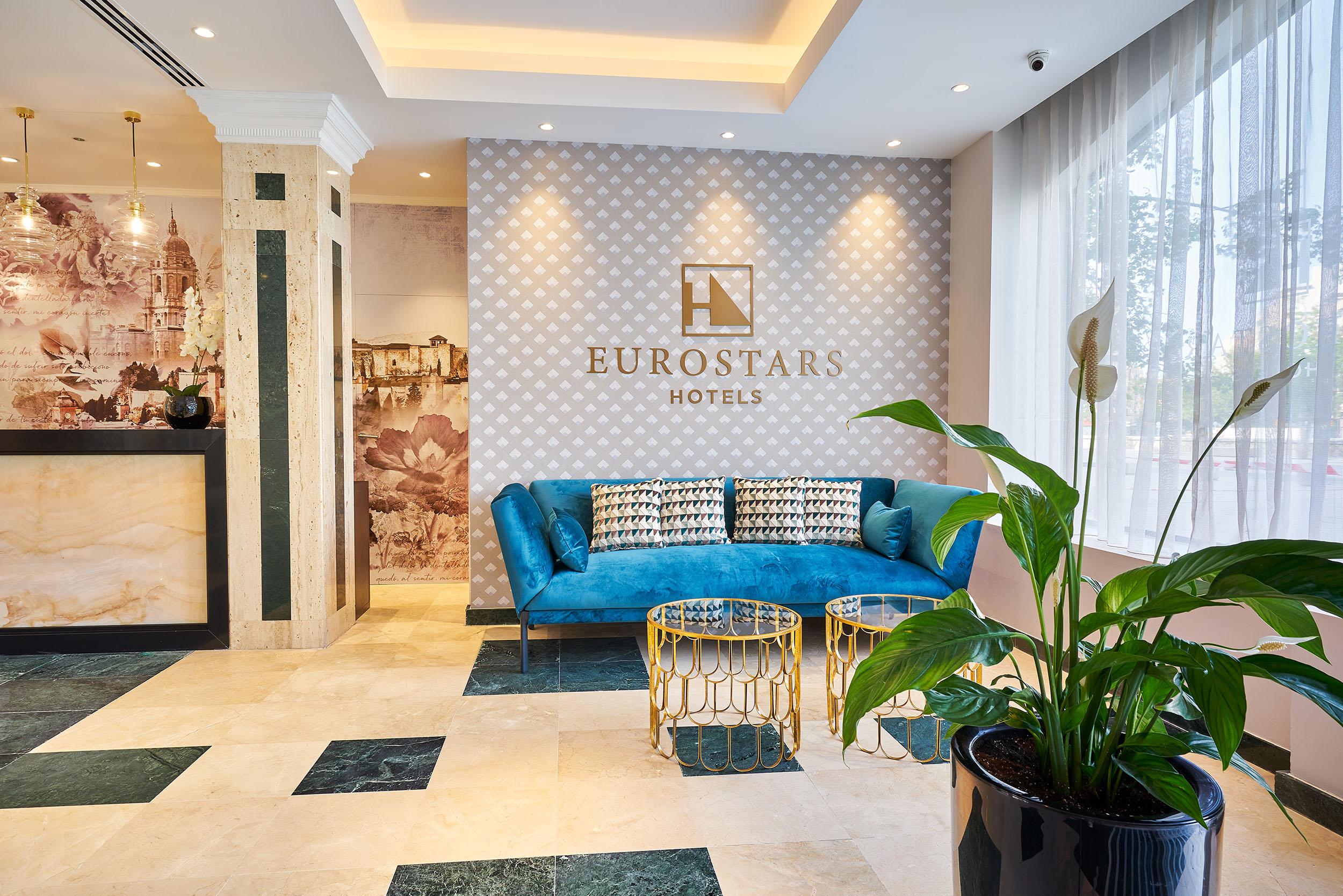 Eurostars Astoria Hotell Málaga Exteriör bild