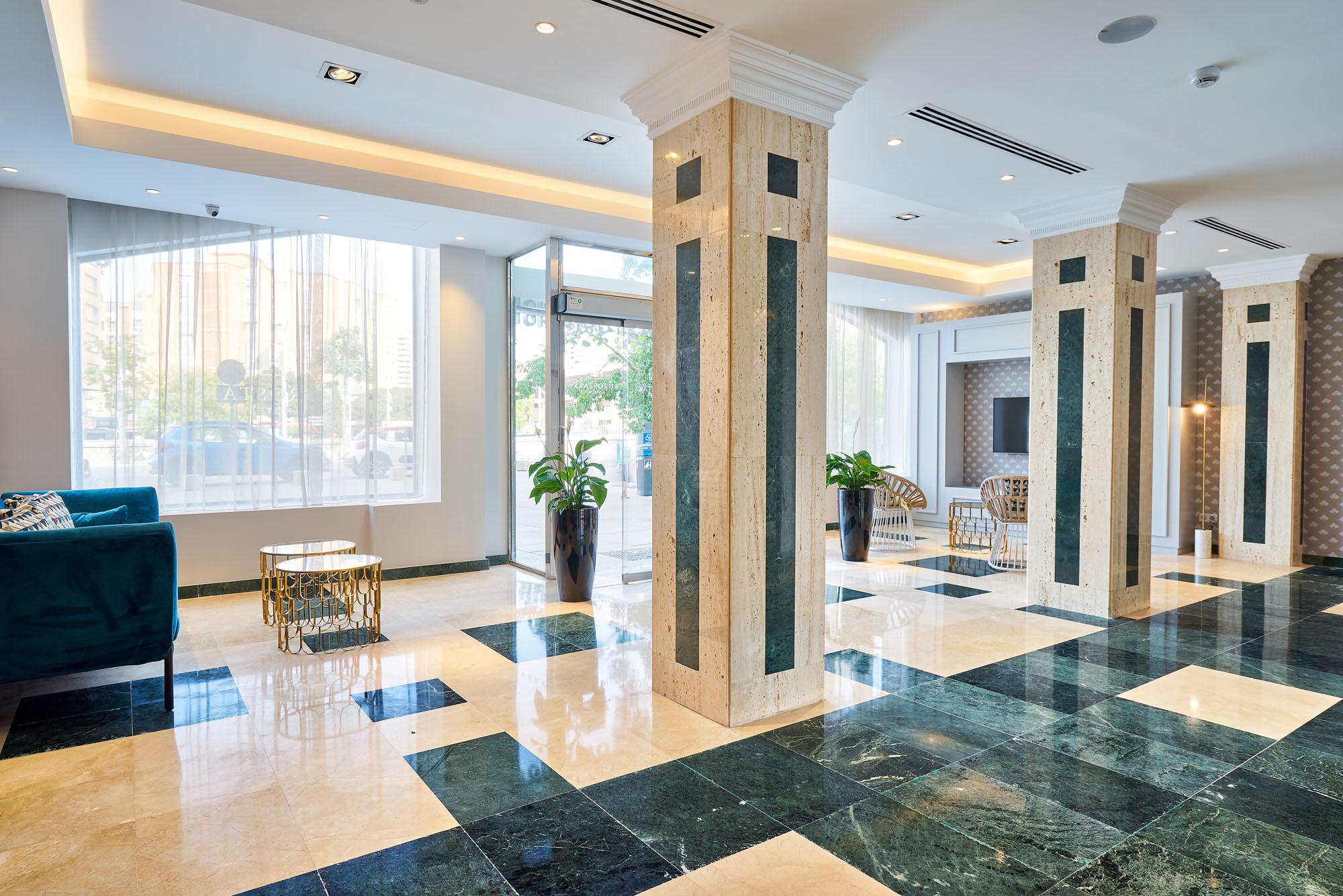 Eurostars Astoria Hotell Málaga Exteriör bild