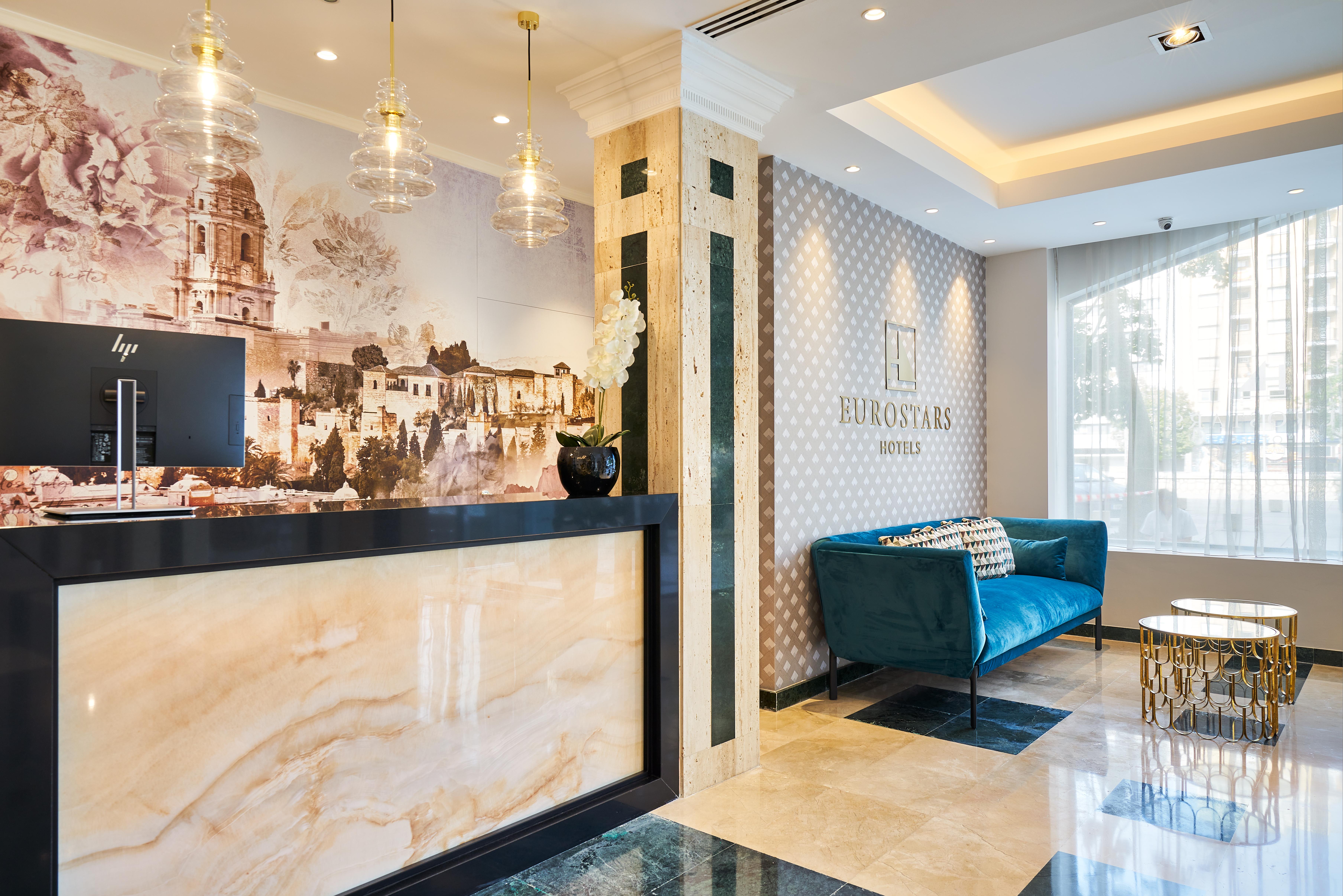 Eurostars Astoria Hotell Málaga Exteriör bild